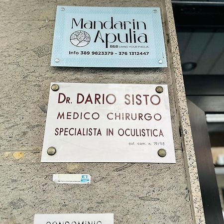 Mandarin Apulia B&B Бари Экстерьер фото